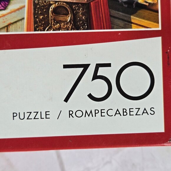 Buffalo Games CATS Curiosity Shop Cat 750 Piece Jigsaw Puzzle NWT Family Gift - Picture 4 of 8